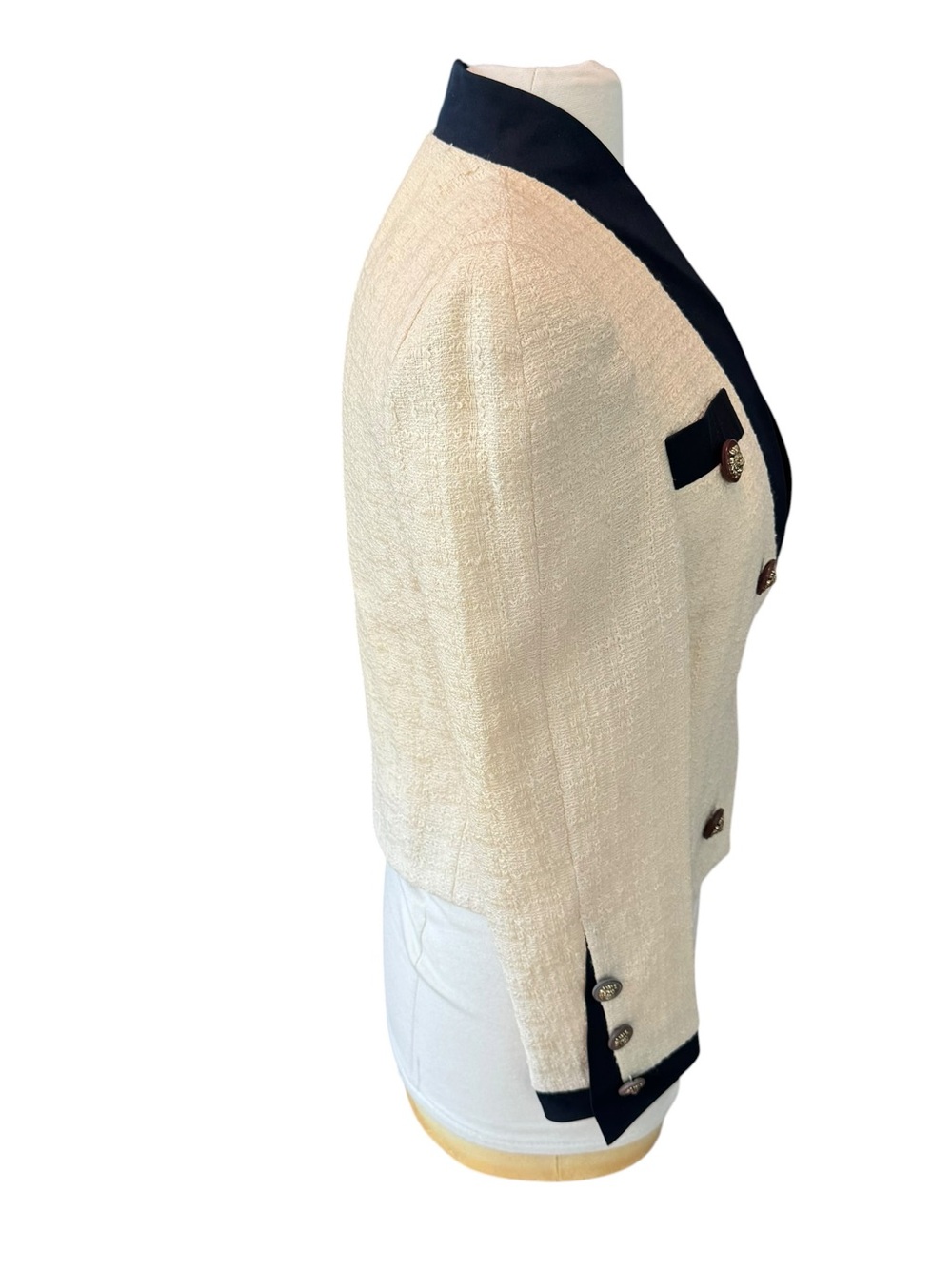 VTG 90’s AKRIS Switzerland Blazer Jacket Tweed Wool Women’s EU 38 Classic READ - Picture 2 of 10
